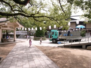 鮎つかみ
